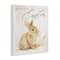 Stupell Industries Vintage Happy Easter Bunny Canvas Wall Art